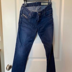 Diesel women’s jeans denim super skinny low waistz xl